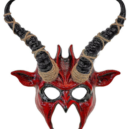 Maska na Halloween Szaman Diabeł