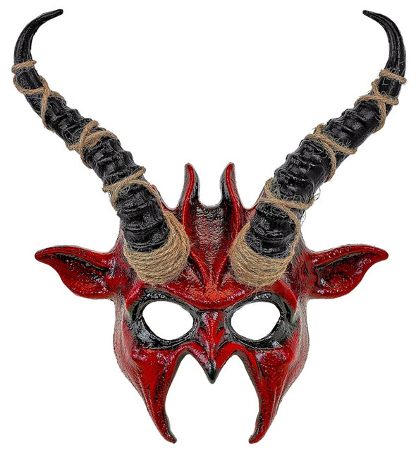 Maska na Halloween Szaman Diabeł