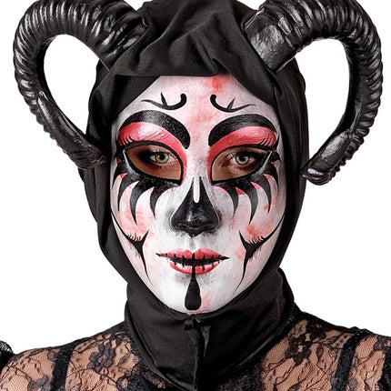 Maska damska na Halloween Diabeł