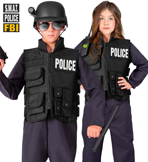 KAMIZELKA SWAT FBI/POLICJA DZIECKO