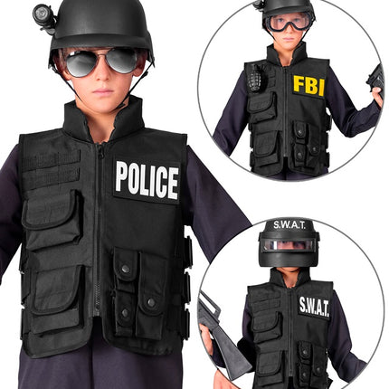 KAMIZELKA SWAT FBI/POLICJA DZIECKO