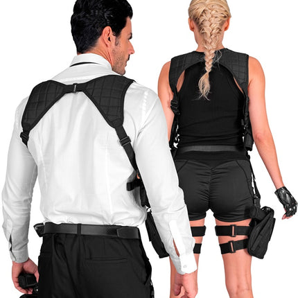 Kabura na ramię Black Uni