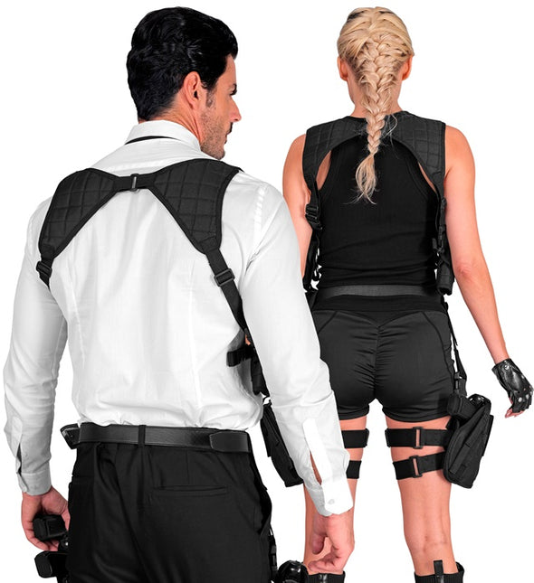 Kabura na ramię Black Uni