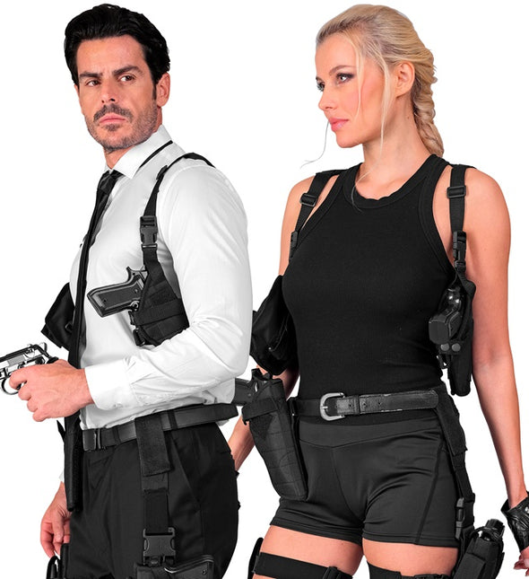 Kabura na ramię Black Uni