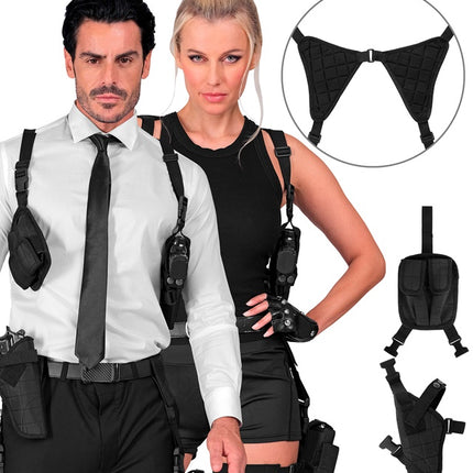 Kabura na ramię Black Uni