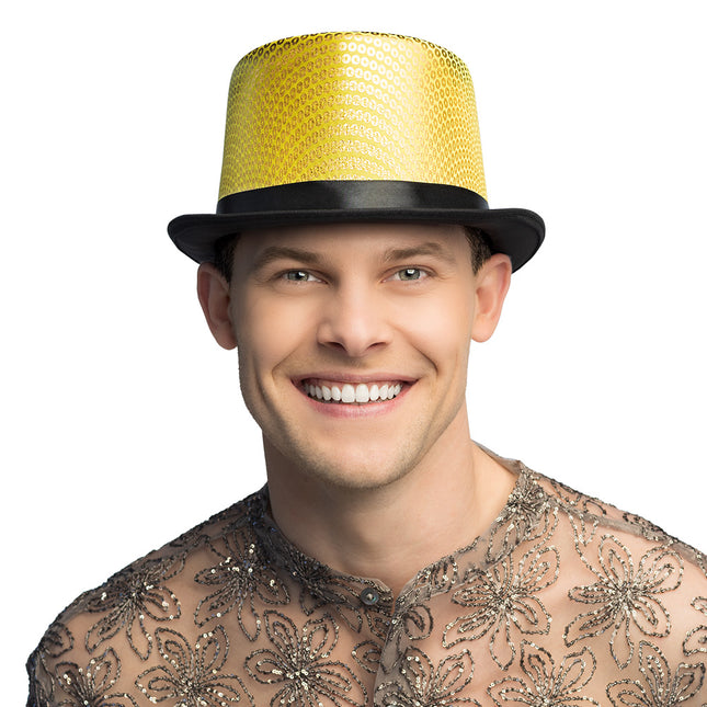 Kapelusz Caprice w kolorze złotym