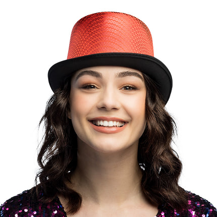 Kapelusz Caprice czerwony