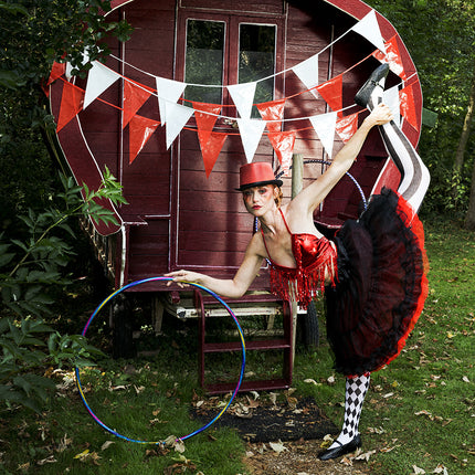 Kapelusz Caprice czerwony