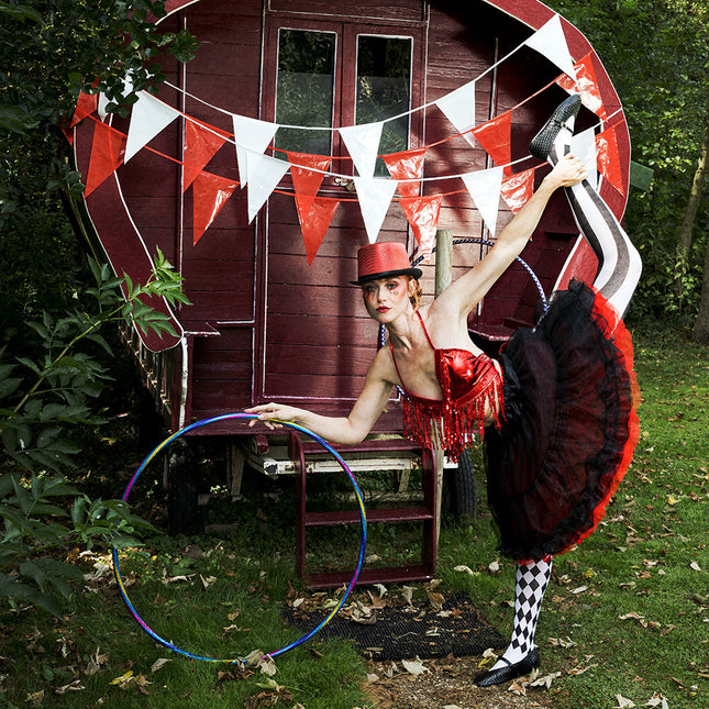 Kapelusz Caprice czerwony