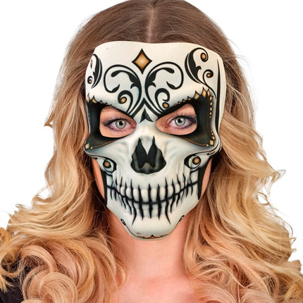 Maska Dia de Los Muertos