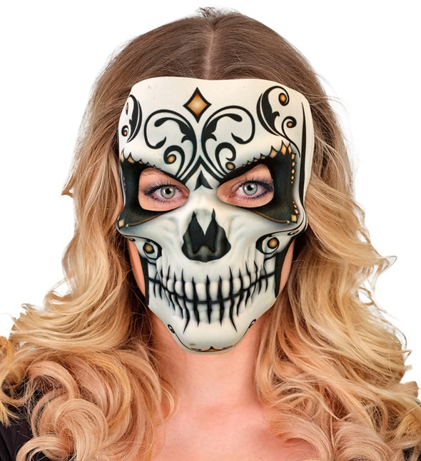 Maska Dia de Los Muertos