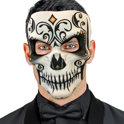 Maska Dia de Los Muertos
