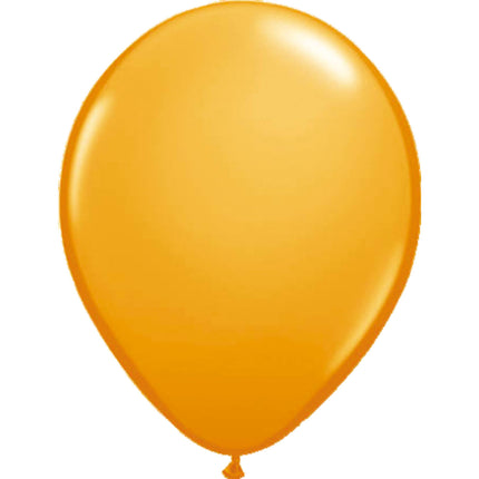 Balony pomarańczowe 30 cm - 10 sztuk