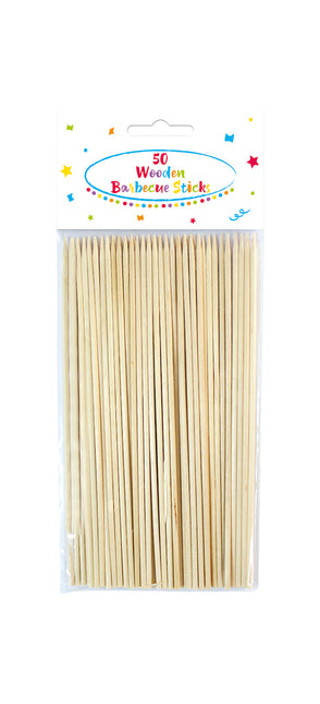 Wooden Products Drewniane szaszłyki do grilla 50szt