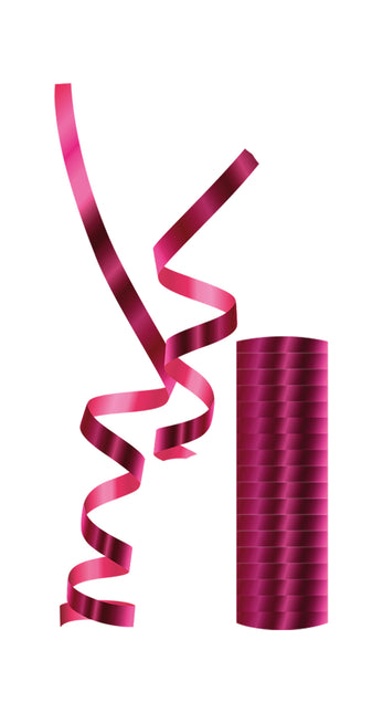 Strumyczki Party Essentials Metallic Fuchsia 1St