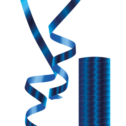 Niebieski metaliczny serpentynowy