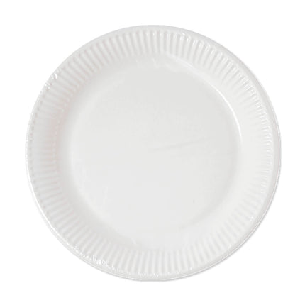 Białe talerze 20cm 10szt