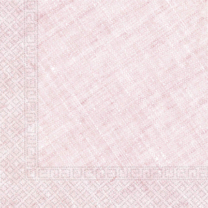 Serwetki jasnoróżowe pastelowe 33cm 20szt