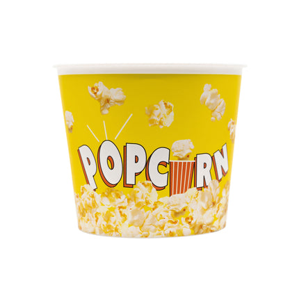 Wiaderko wielokrotnego użytku Party Essentials Pop Corn Bucket Yellow 1St