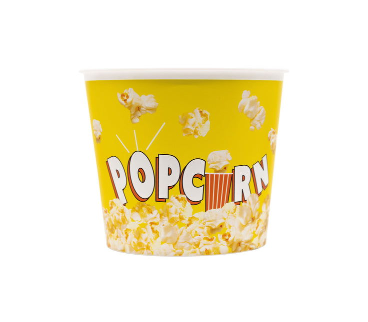 Wiaderko wielokrotnego użytku Party Essentials Pop Corn Bucket Yellow 1St