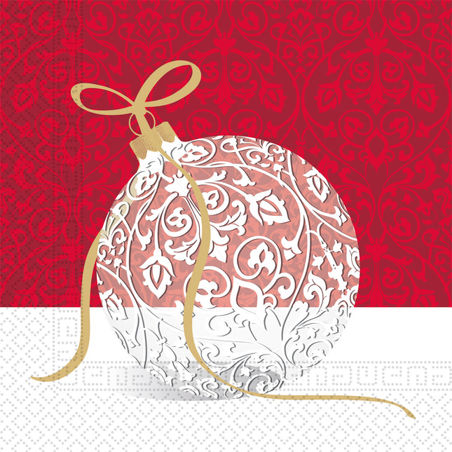 Serwetki świąteczne Christmas Ball 33cm 20szt