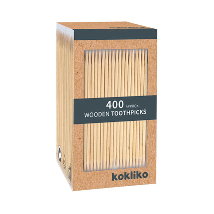 Wooden Products Fsc Wykałaczki Papierowe Pudełko 400szt 400St