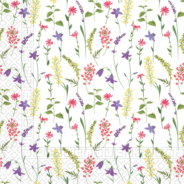 3 warstwowe serwetki papierowe 3 warstwowe serwetki papierowe 33X33Cm Aromatic Mixed Flowers 20St