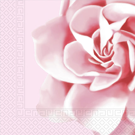 3 warstwowe serwetki papierowe 3 warstwowe serwetki papierowe 33X33Cm Pink Rose 20St