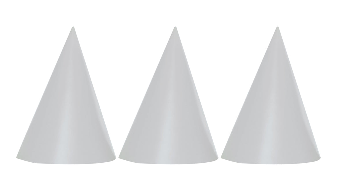 Czapki Party Essentials Fsc Silver 6St
