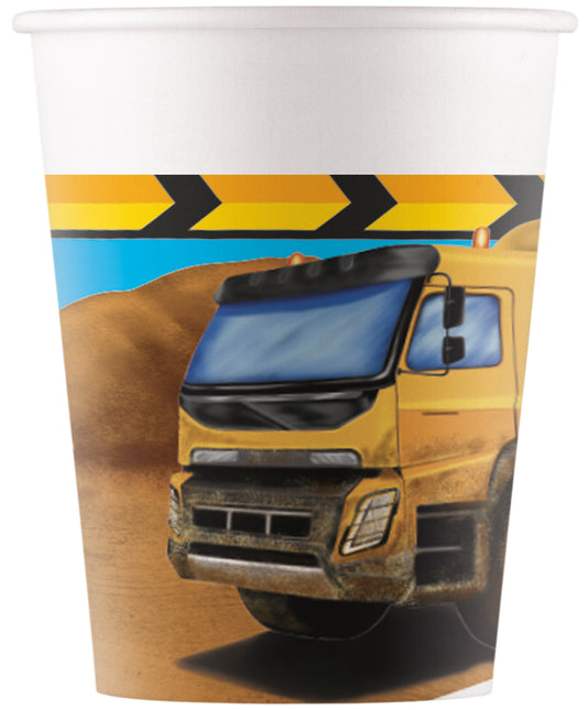 Kubki konstrukcyjne 200ml 8szt