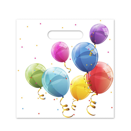 Torby imprezowe wielokrotnego użytku Sparkling Balloons 4St