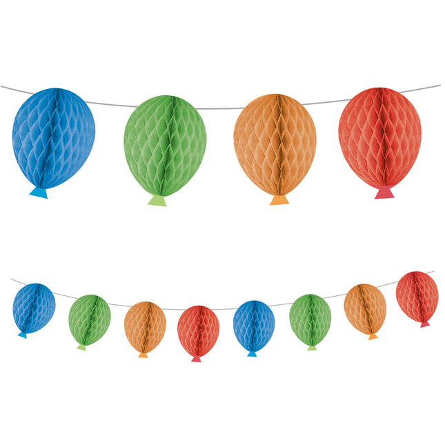 Kolorowe balony girlandowe 2 m