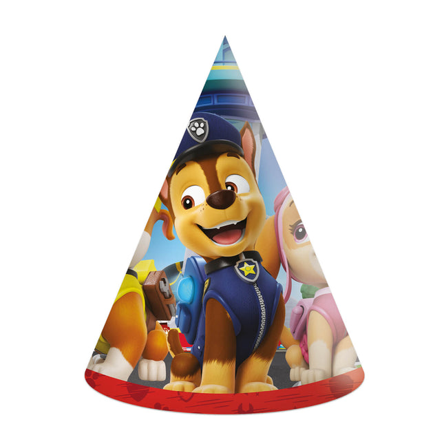 Kapelusze imprezowe Paw Patrol 15cm 6szt