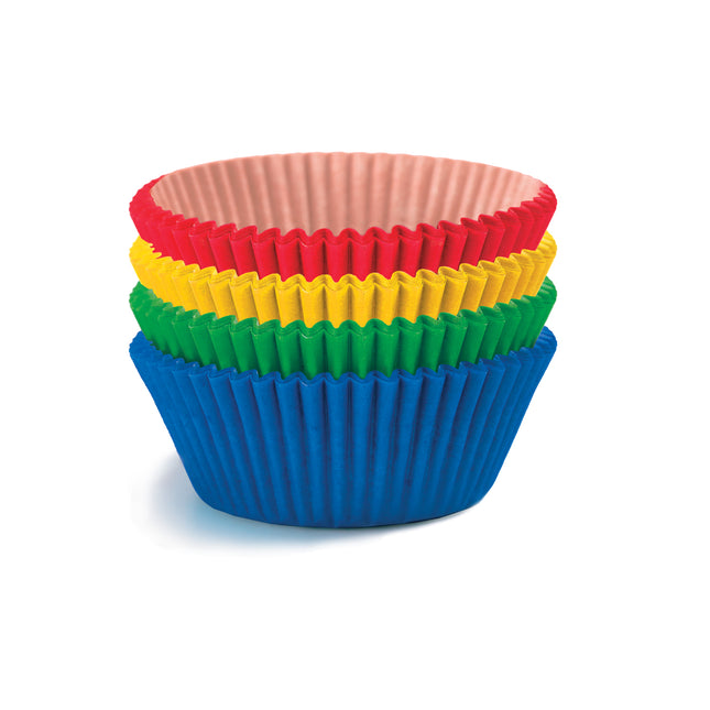 Party Essentials Fsc Kubki do pieczenia 5X2,75Cm (4 kolory) 40szt