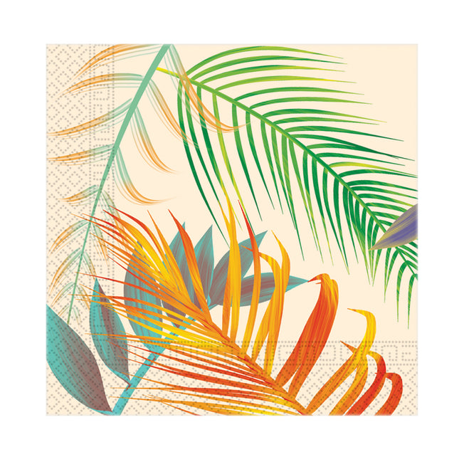 Serwetki papierowe 3-warstwowe Serwetki papierowe 3-warstwowe 25X25Cm Tropical Leaves 20szt