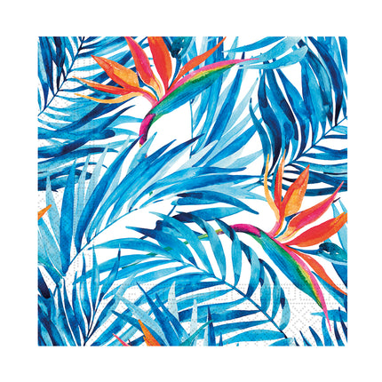 Serwetki papierowe 3 warstwowe Serwetki papierowe 3 warstwowe 25X25Cm Tropical Flowers 20St