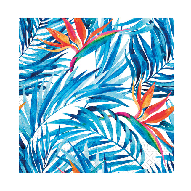 Serwetki papierowe 3 warstwowe Serwetki papierowe 3 warstwowe 25X25Cm Tropical Flowers 20St
