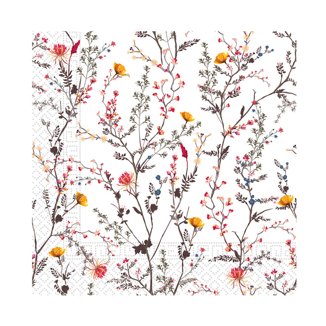 3 warstwowe serwetki papierowe 3 warstwowe serwetki papierowe 25X25Cm Modern Branches 20St