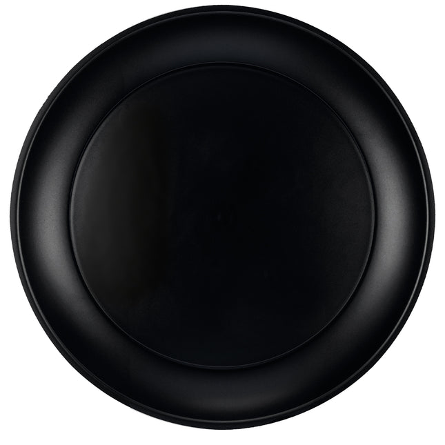 Talerz wielokrotnego użytku Party Reusable Products 21Cm Black Colour 1St