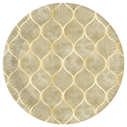Everyday Designs Arabic Cells Fsc Paper Plates Next Generation Large 23Cm 8St