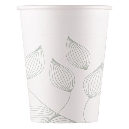 Everyday Designs Leaves Fsc Kubki Papierowe 200Ml (Wm) 8St
