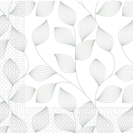 Serwetki papierowe Everyday Designs Leaves Fsc Three Ply 33X33Cm 20St