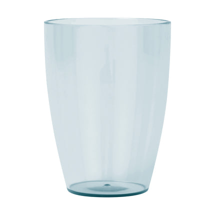 Reusable Semi Tranparent Glasses Reusable Semi Tranparent Tumblers In Light Blue Color 2St