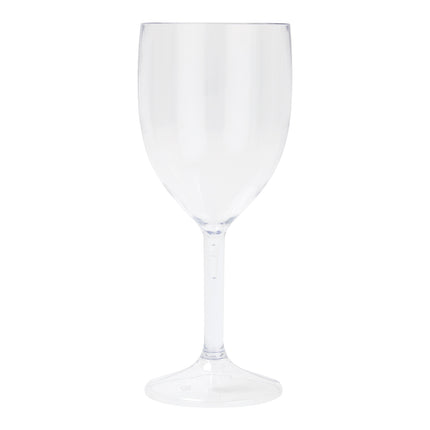 Przezroczysty plastikowy kieliszek do wina 300ml 2szt