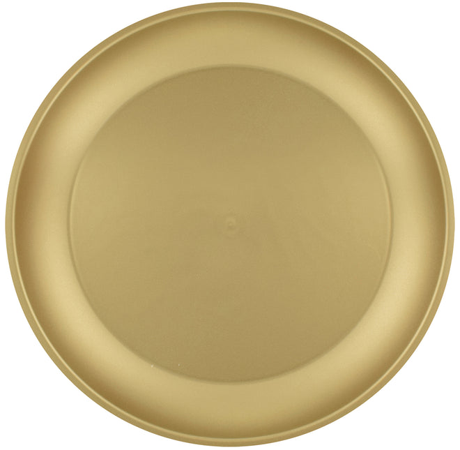 Produkty wielokrotnego użytku Talerze wielokrotnego użytku 21Cm Gold 4St