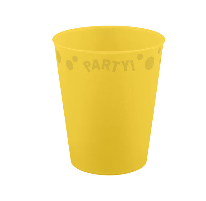 Party Cup Yellow Pastel 250ml