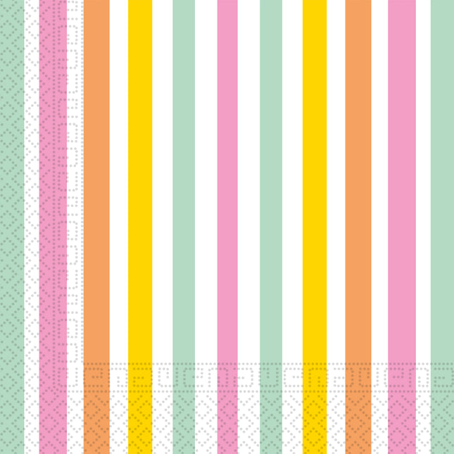 Dwuwarstwowe serwetki papierowe Party wielokrotnego użytku w pastelowych kolorach Fsc 33X33Cm 20St