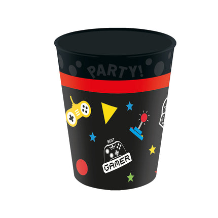 Gaming Party Kubki imprezowe wielokrotnego użytku 250 ml 4 szt.