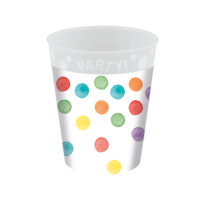 Paint Dots Cups 250ml 4szt