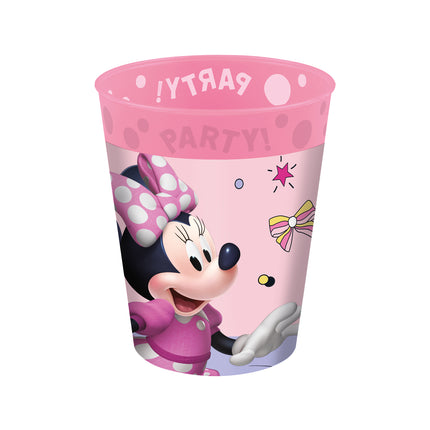 Kubki Myszka Minnie różowe 250 ml 4 szt